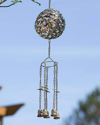 Happy Gardens - Dragonfly Sphere Wind Chime