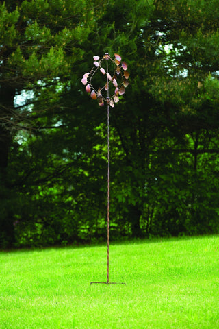 Happy Gardens - GINKGO LEAF WIND SPINNER, 16"