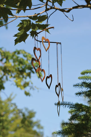 Happy Gardens - Heart Spiral Mobile