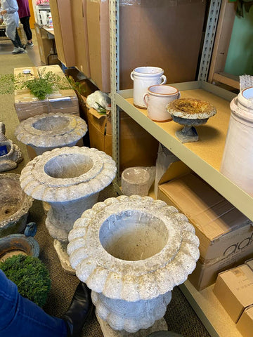 Vintage and antique planters and vases