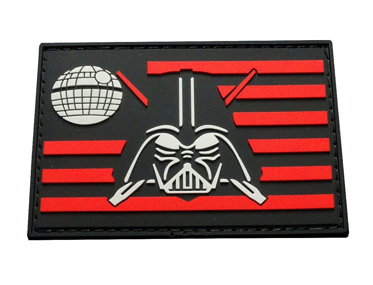 Vader Red Cosplay Airsoft PVC Patch