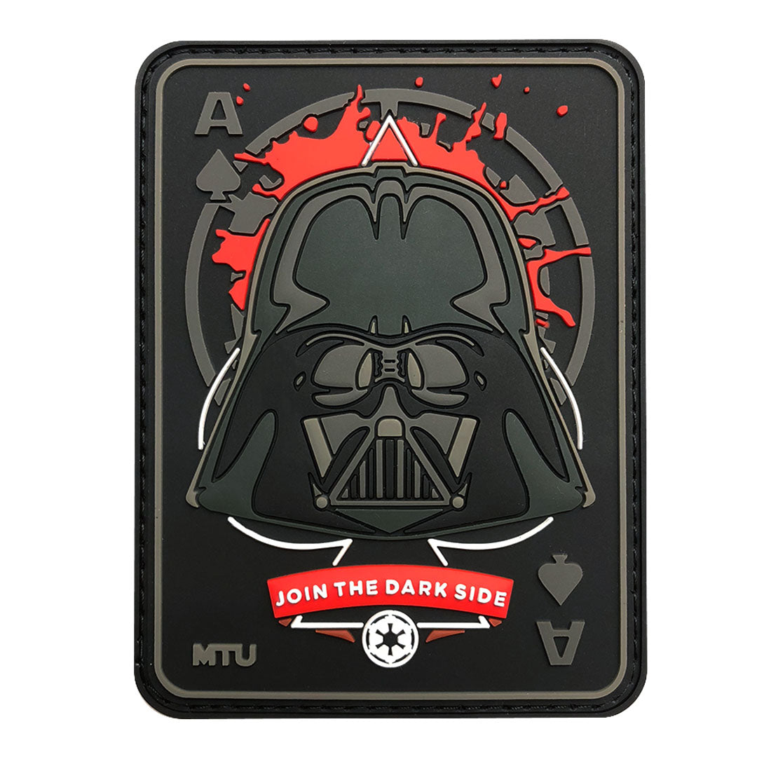 Darth Vader Flag PVC Morale Patch Parks Supply Star Wars Rogue One Death Star 
