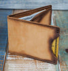 3-Slot Front Pocket Card Sleeve Wallet - 21st Amendment (Burnt Timber Leather) - The Speakeasy Leather Co