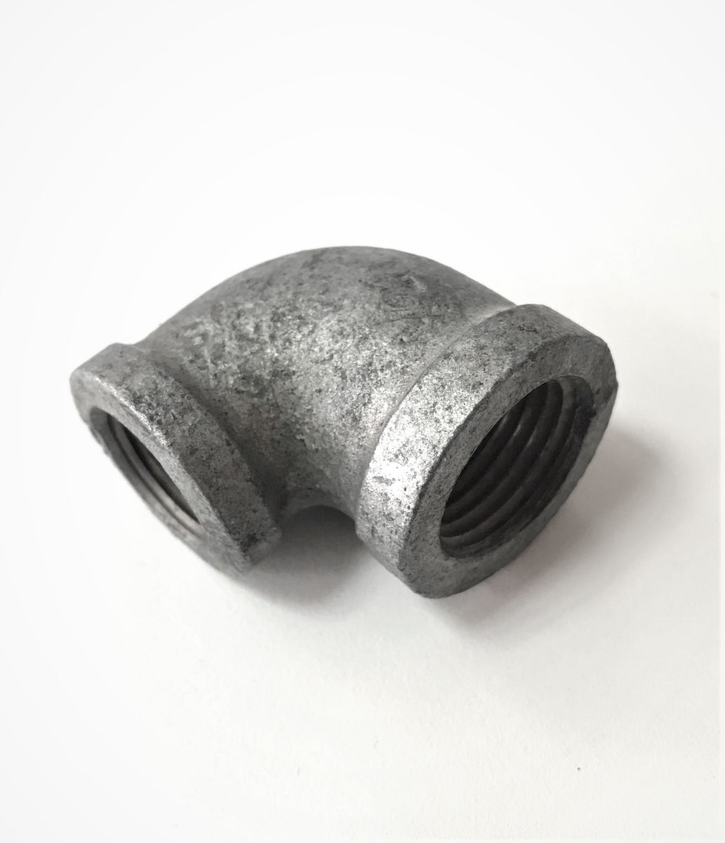 Galvanized Reducing Elbow 90 ° 