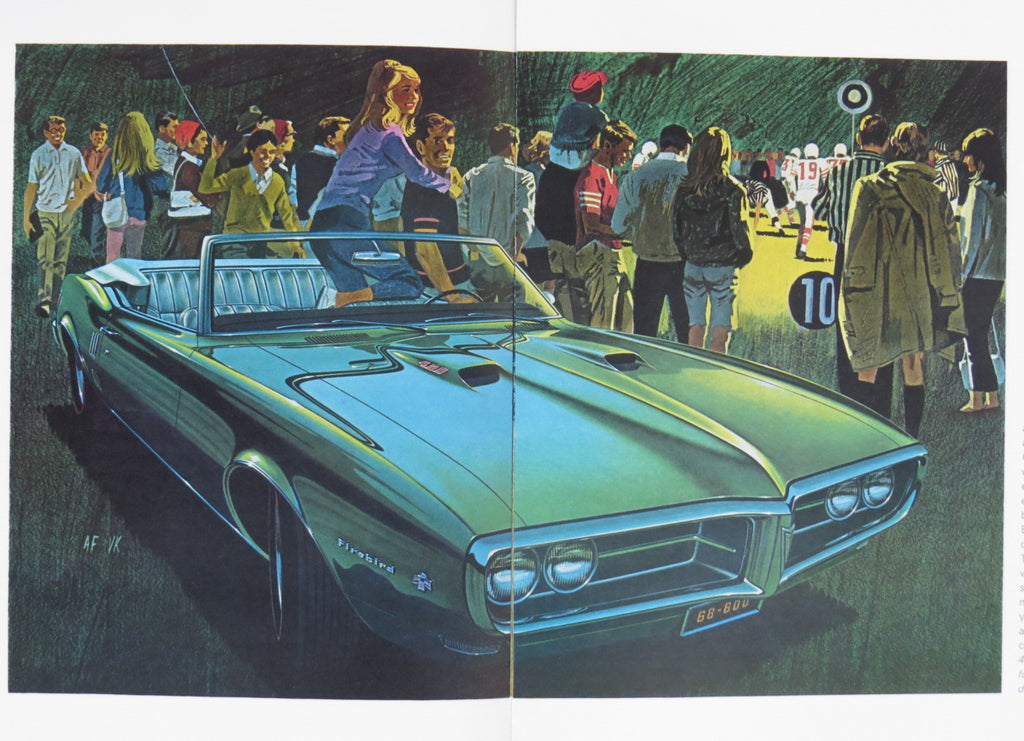 1969 Pontiac Firebird Brochure 400/H.O./350/Sprint 3-69 