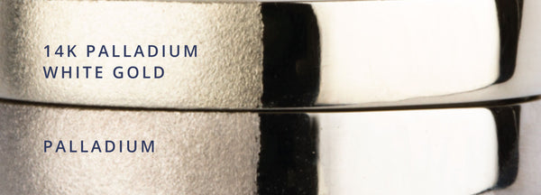 14k Palladium White Gold vs. Palladium - White Metals Comparison by Corey Egan