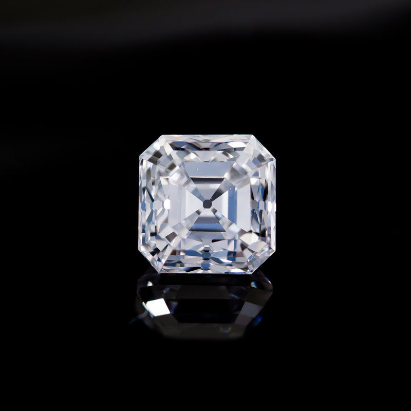 Post-Consumer Asscher Cut Diamond by Perpetuum Jewels