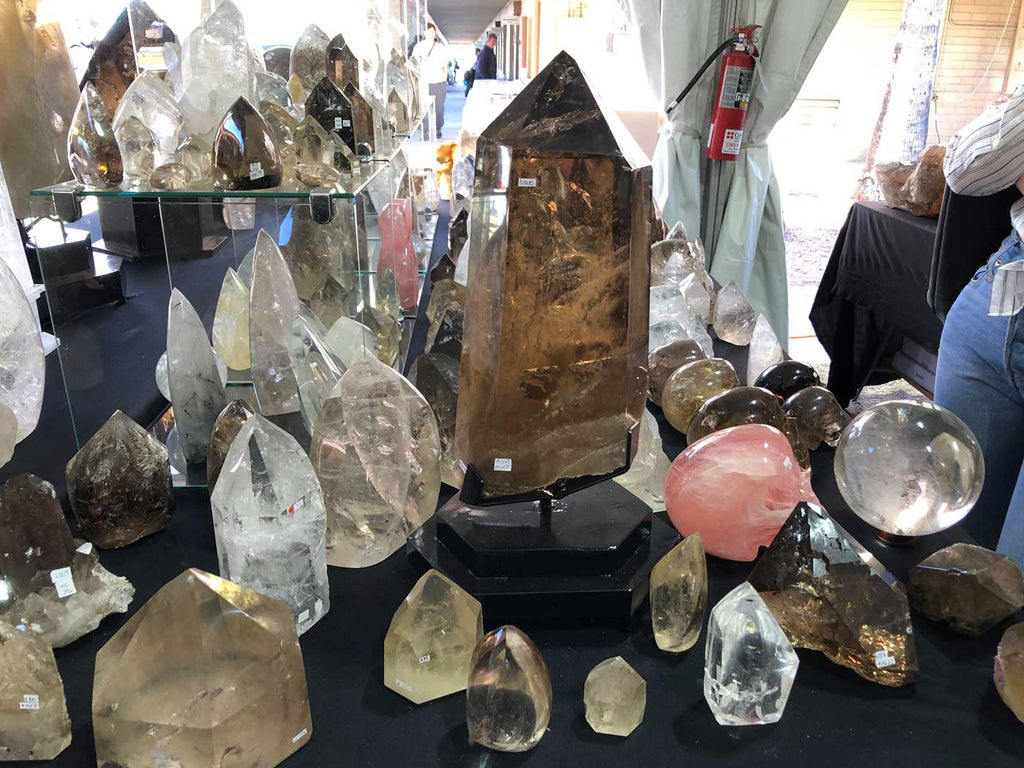 Crystals at the Tucson Gem Fair | Corey Egan