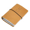 Refillable Leather Golf Log -