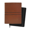 Moleskine Classic XL Leather Notebook Cover – 7.5” x 9.75” - Saddle / Standard / Yes