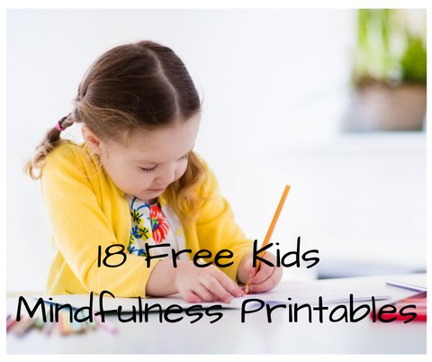 Free Kids Mindfulness Printables
