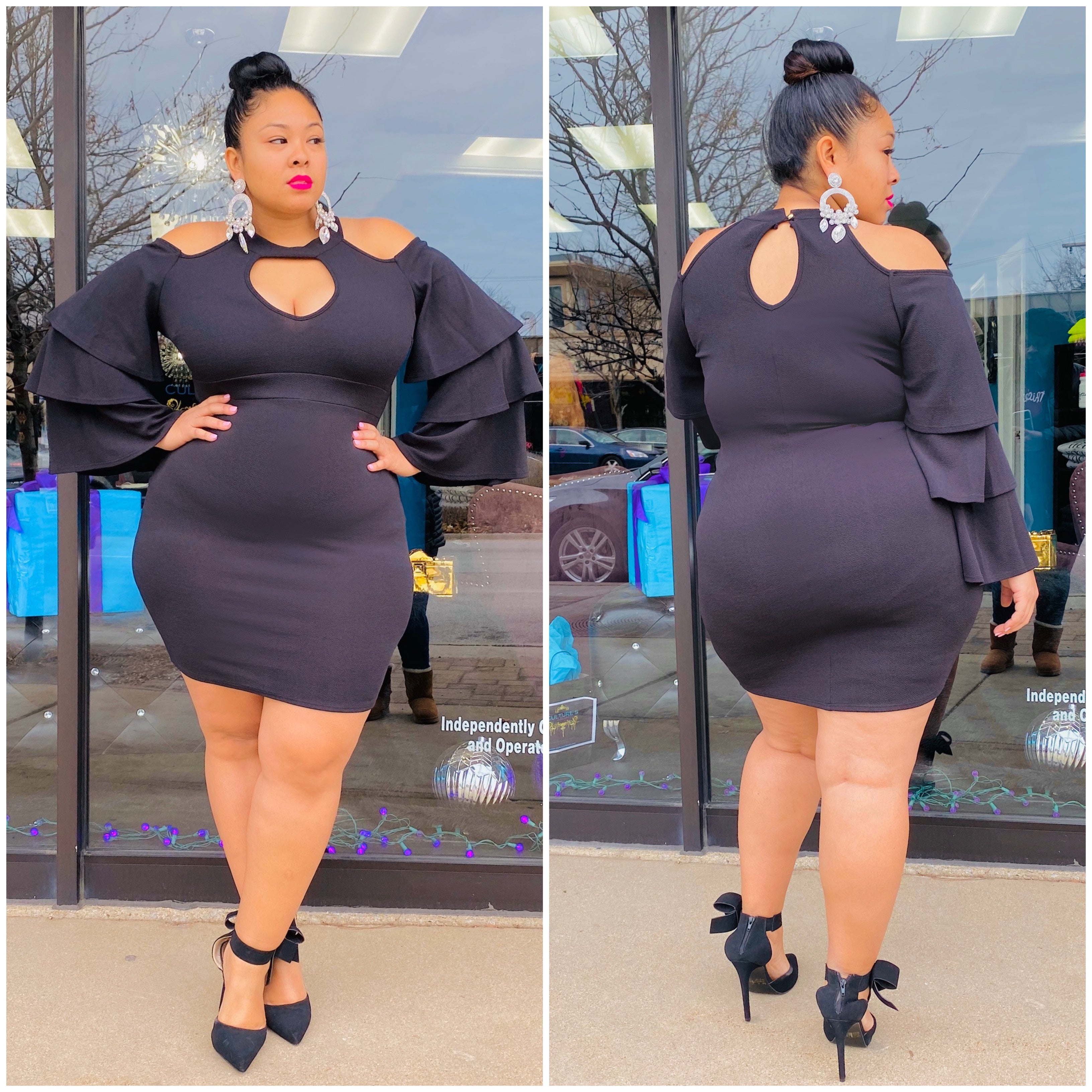 Black Jonya Dress