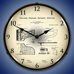 Steinway Grand Piano 1880 Patent 14" LED Wall Clock