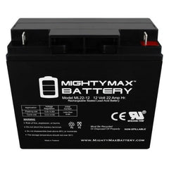 Mighty Max Battery 12V 22 Ah SLA/AGM Battery