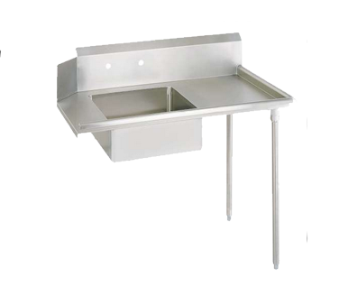 superior-equipment-supply - BK Resources - BK Resources Soiled Dishtable Straight Design 48"W x 30-3/8"D x 46-1/4"H, Stainless Steel
