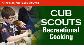 superior-equipment-supply - Superior Culinary Center - World Cuisine - Cub Scout Class