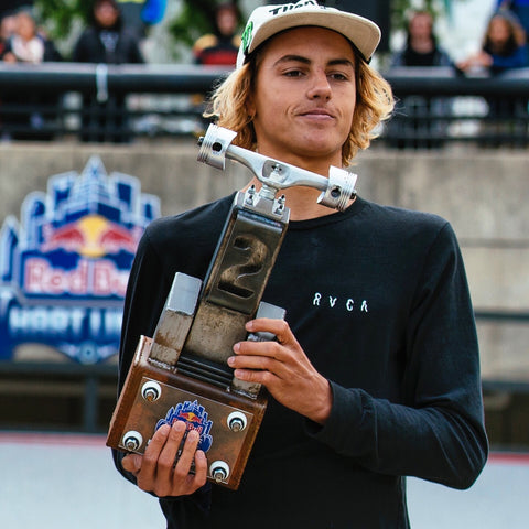 blunt steel red bull trophy trophies surfer kid