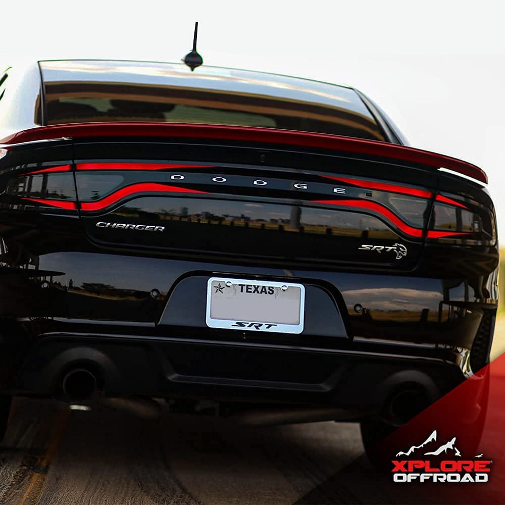 Charger Tail Light Overlay Kit Precut Vinyl Decals Fits Dodge Char