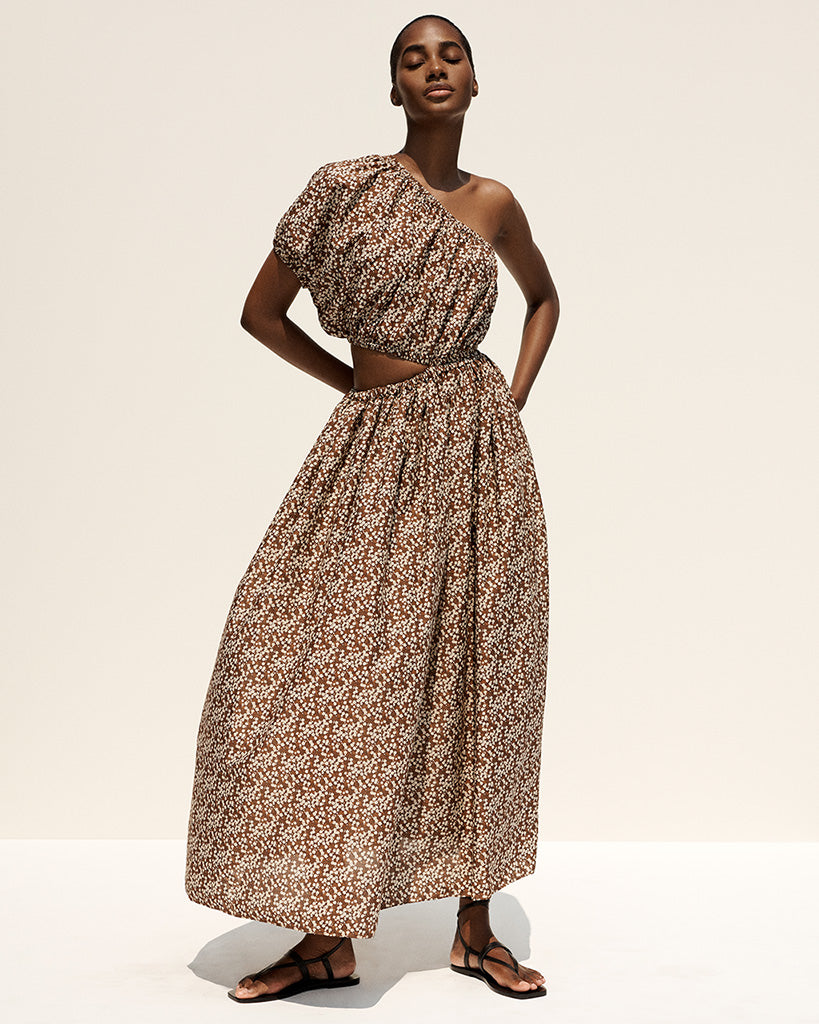 The One Shoulder Cocoon Dress The One Shoulder Cocoon Dress