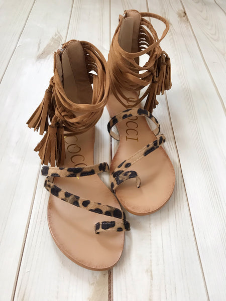 Serena Tassel Sandals – The Blush Boutique