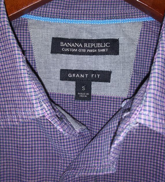 banana republic custom 078 wash shirt