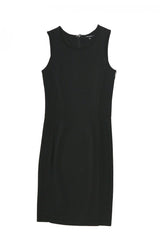 VEEP: Pink Tartan Black Sleeveless Dress