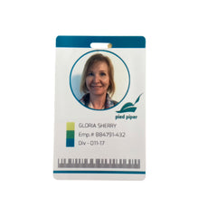 SILICON VALLEY: Gloria Sherry's Pied Piper Employee Badge