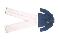The Get Down: Vintage 1970's Navy Social Club Sport Coat with Khaki Pants