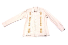 The Get Down: Papa Fuerte's Beige Cuban Style Button Up Shirt