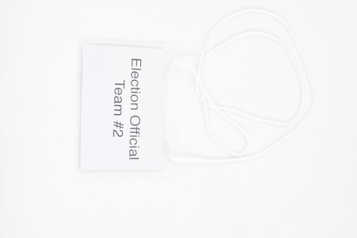 VEEP: Election Official Team Badge