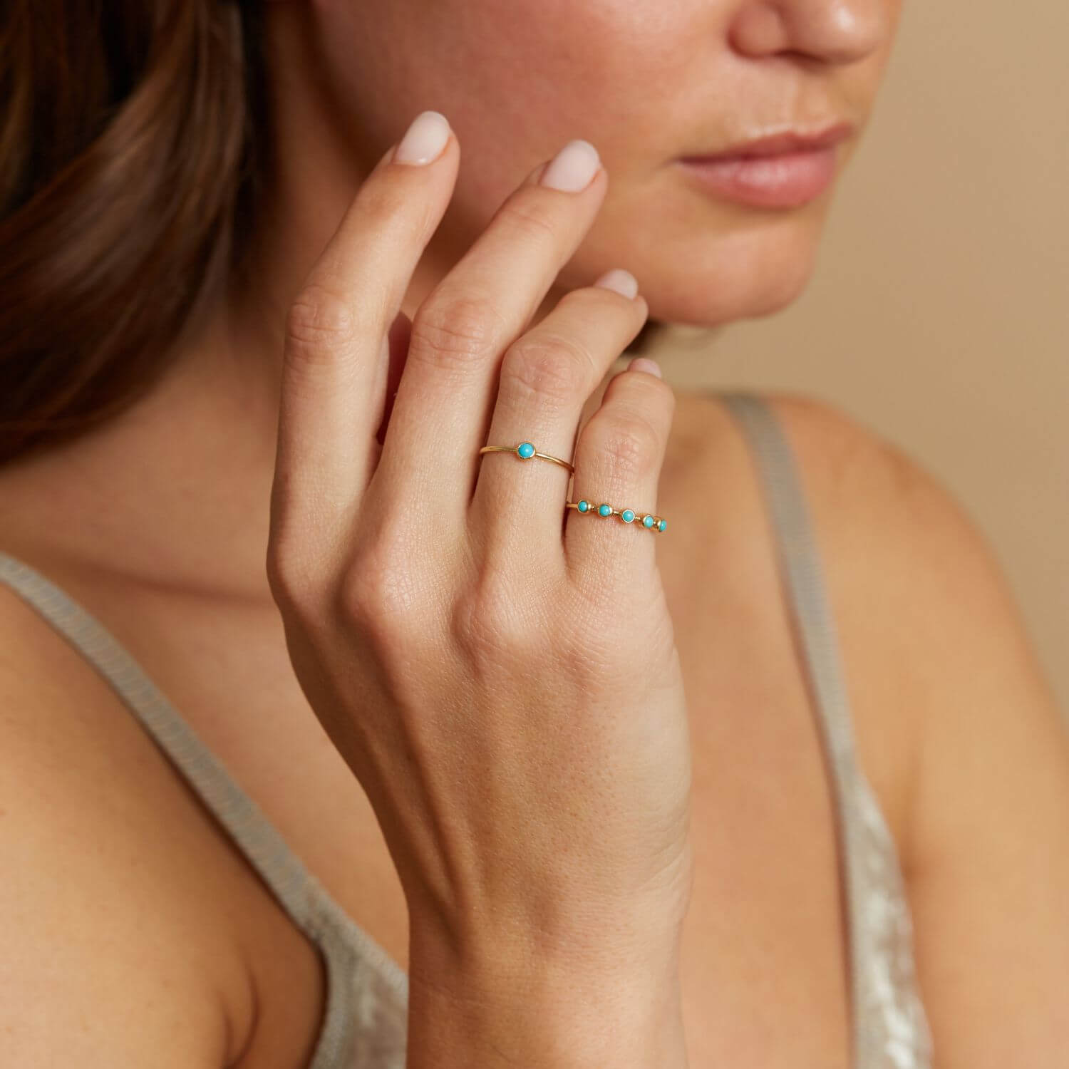 Turquoise Solitaire Ring