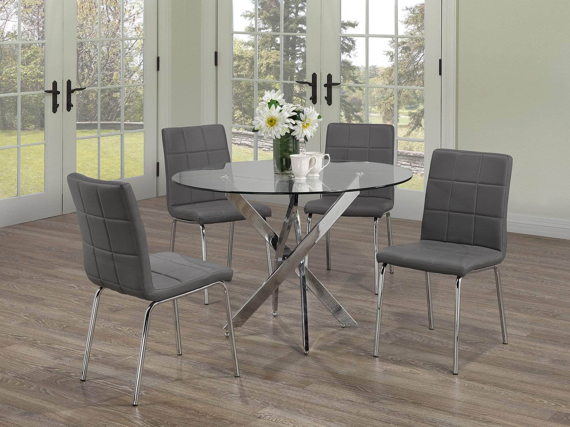 glass dining room tables