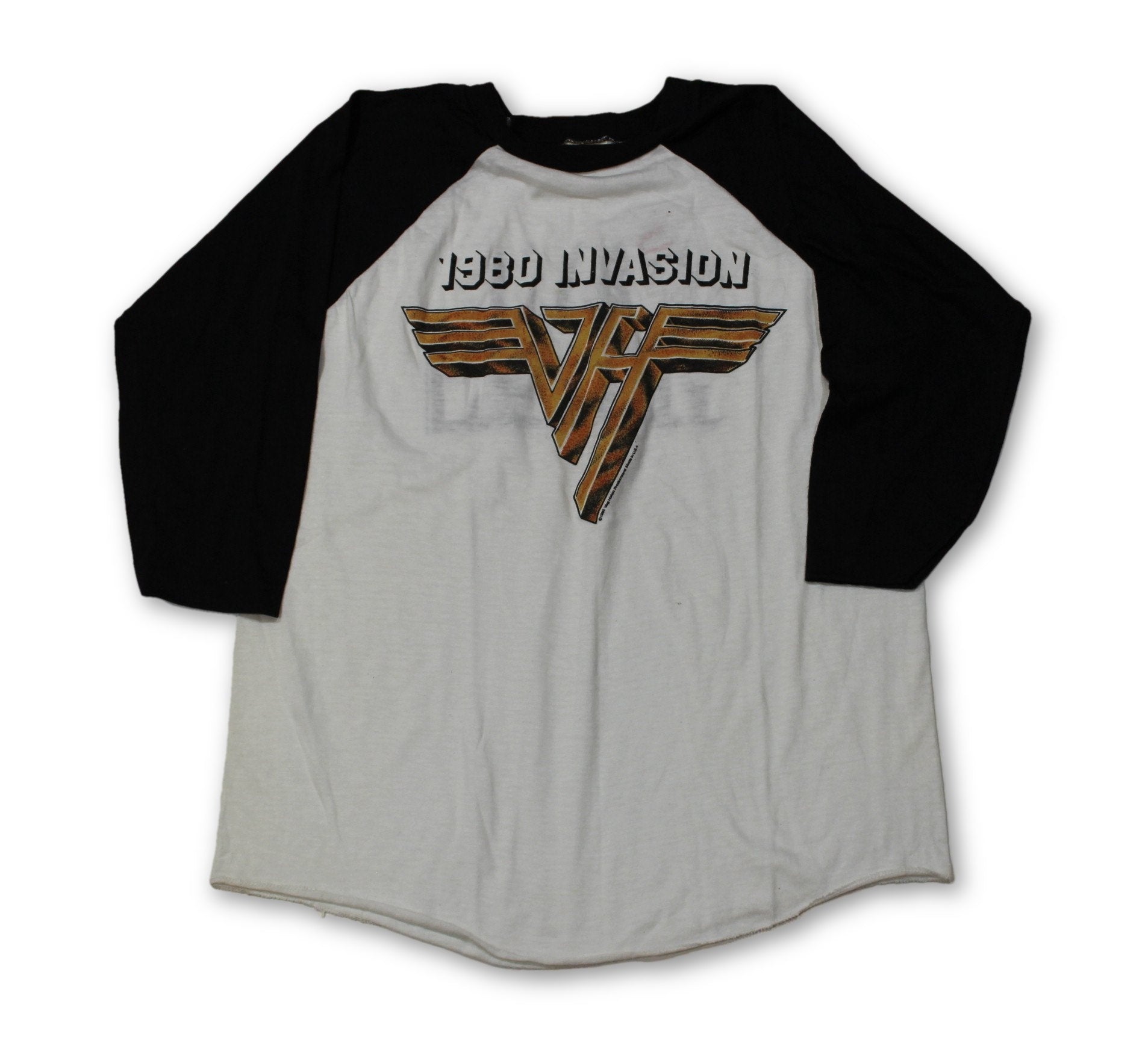 van halen baseball shirt