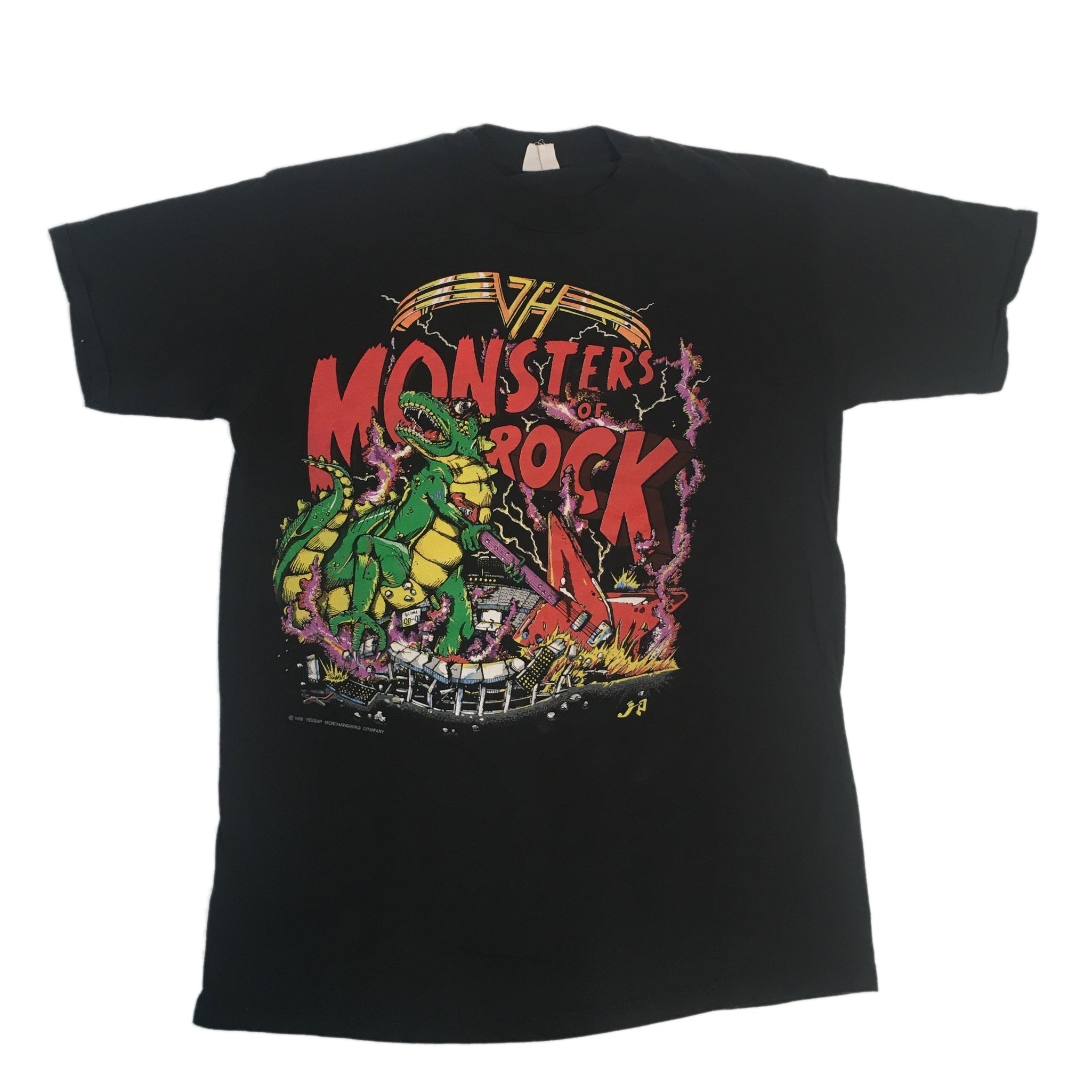 van halen monsters of rock t shirt