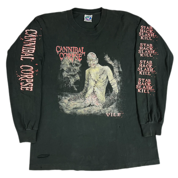 すずらん cannibal corpse vile vintage shirt レア | www.tegdarco.com