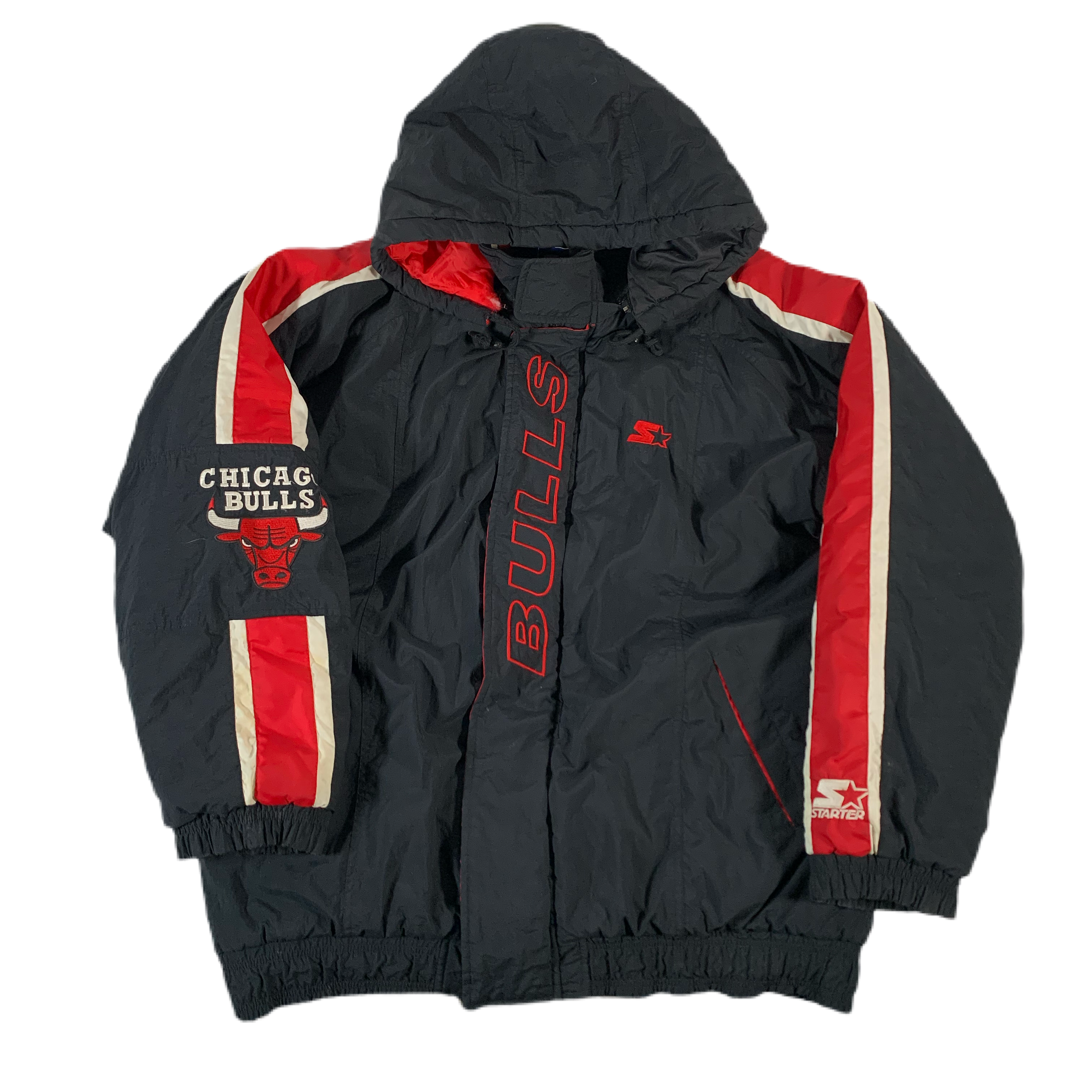 vintage bulls starter jacket