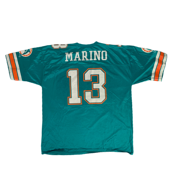 Dan Marino Miami Dolphins Mitchell & Ness Youth Retired Retro Player Name &  Number T-Shirt - Aqua