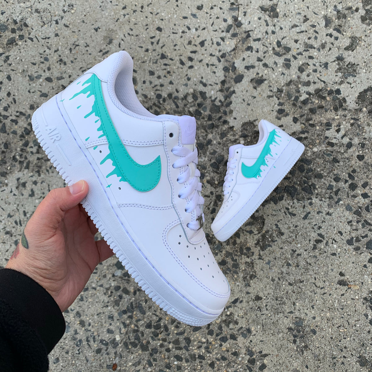 drip custom air forces