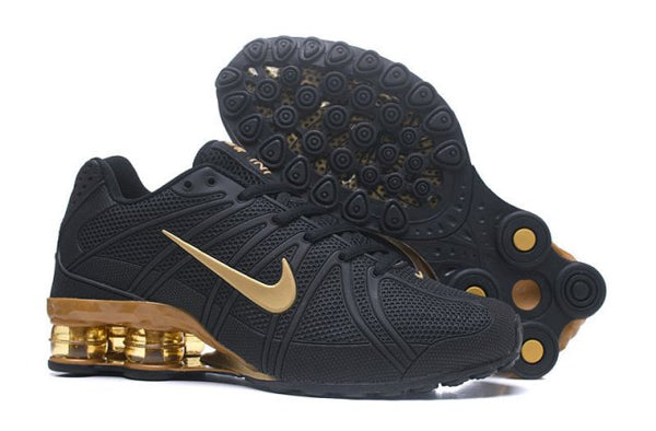 nike shox gold