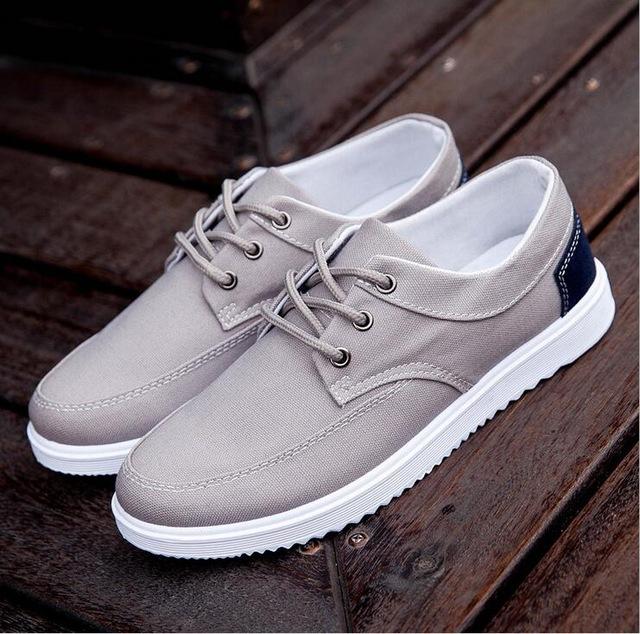 stylish canvas sneakers