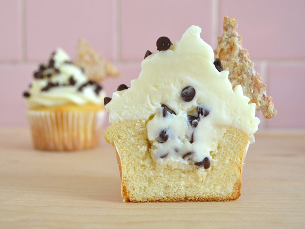 Original Cannoli Chip Cupcakes