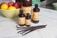 Tahitian vanilla beans and extract