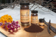 Freeze-dried ground Tahitian vanilla bean powder