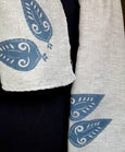 Printed Scarf - Grey