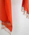 Crochet Scarf - Orange
