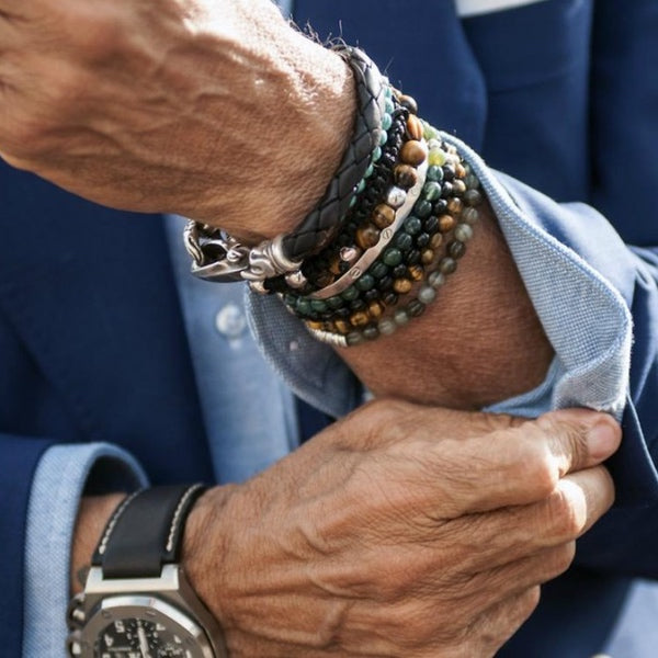 Wearing Mens Bracelets, Accessories and Jewellery