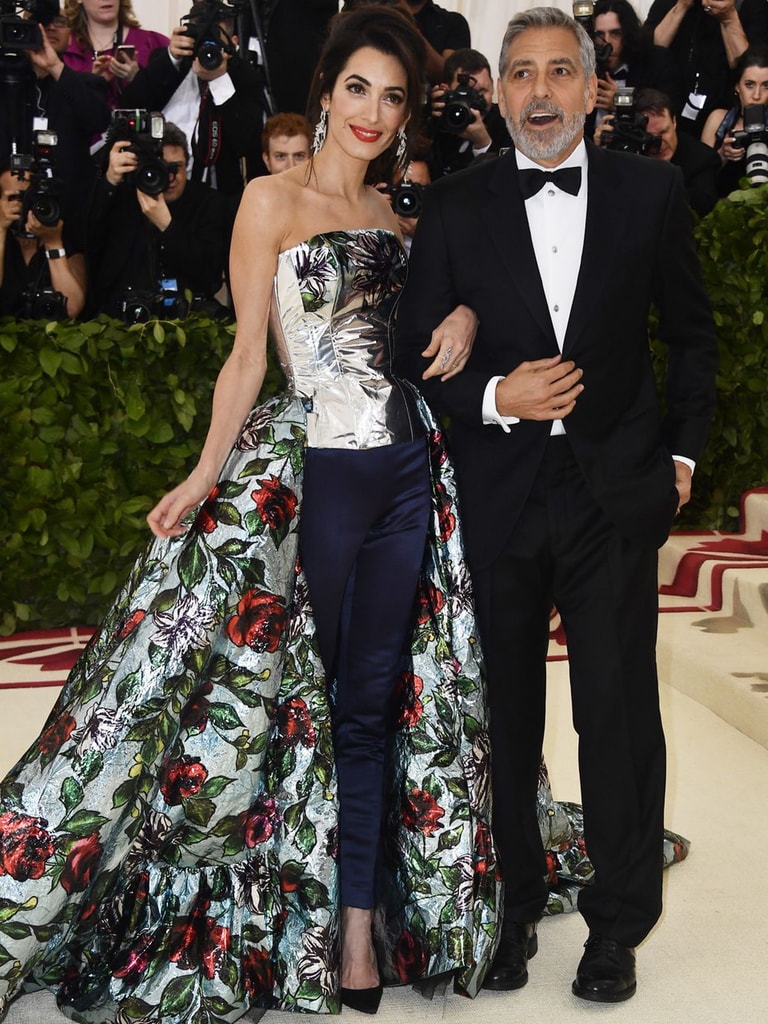 Amal and George Clooney