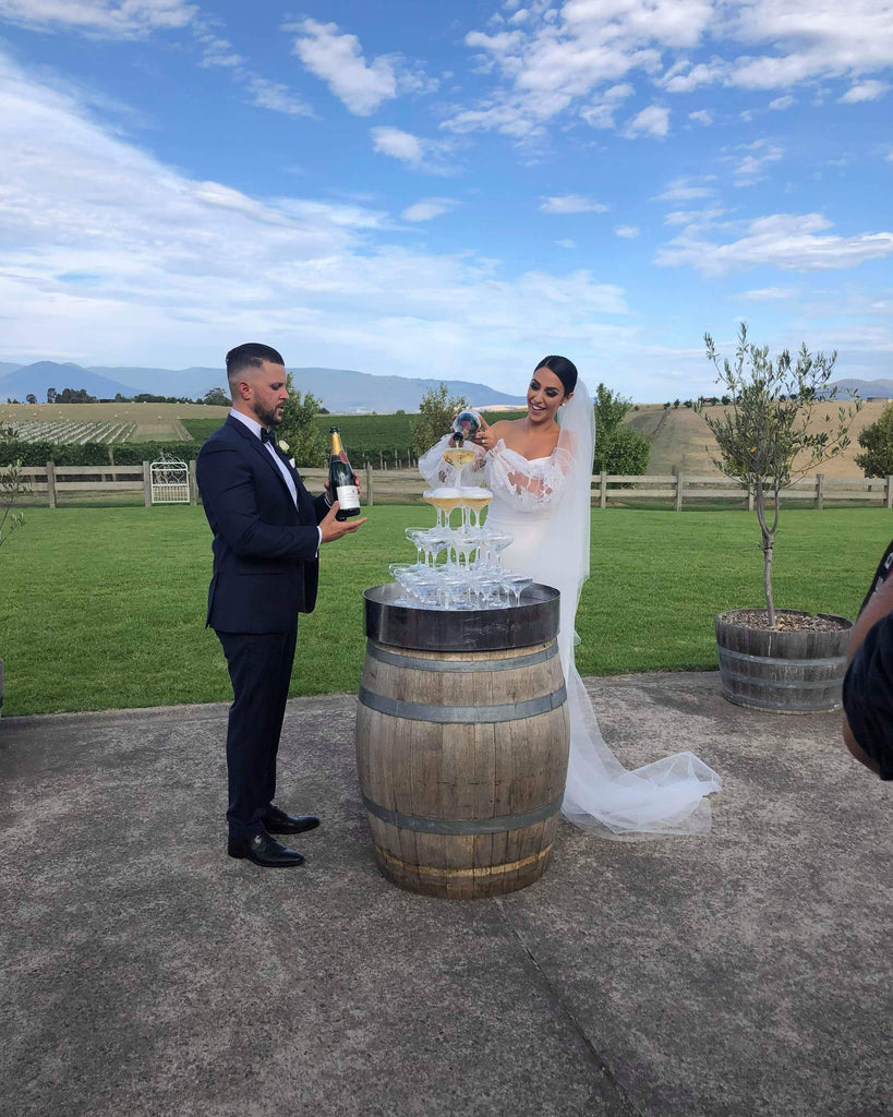 Laura & Aaron's Winery Wedding