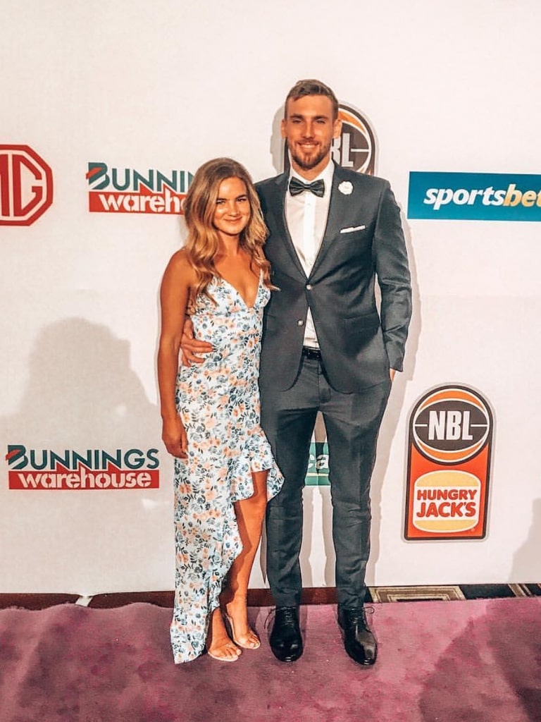 Mitchell McCarron at the Red Carpet for NBL's MVP Gala Night