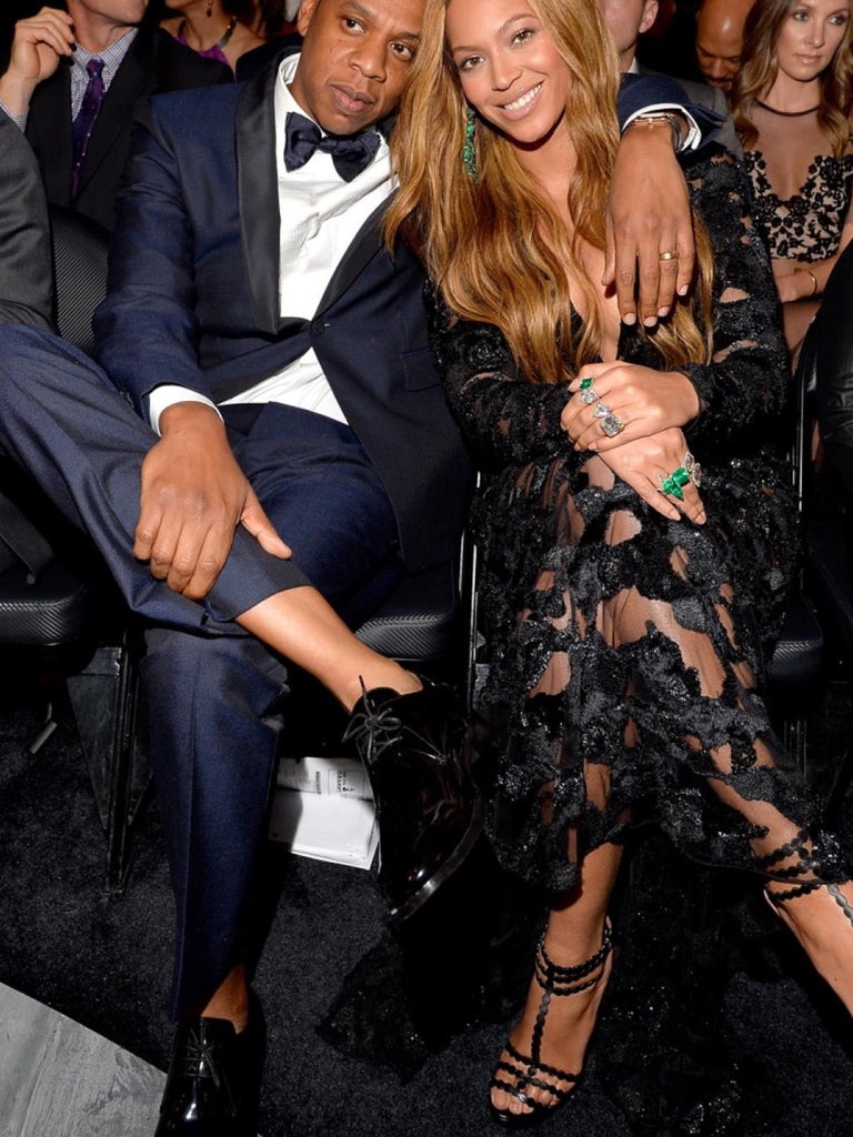 Jay Z wears Patent Leather Shoes